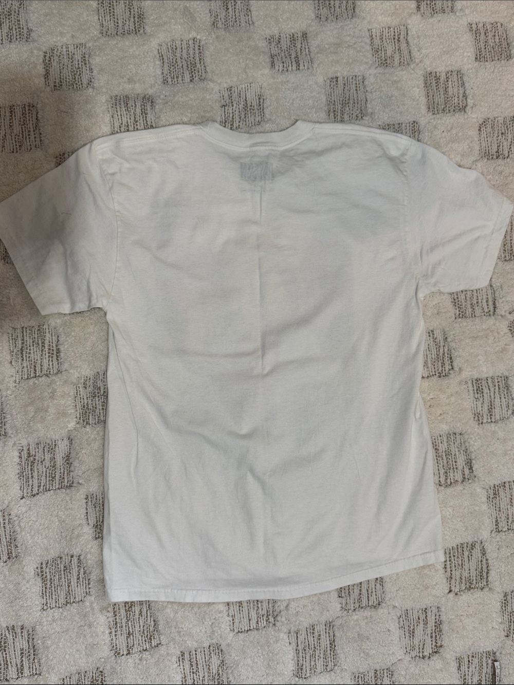 Pacific Sunwear PacSun LA Graphic Art T-Shirt White Colorful Print Women’s L - Picture 4 of 6
